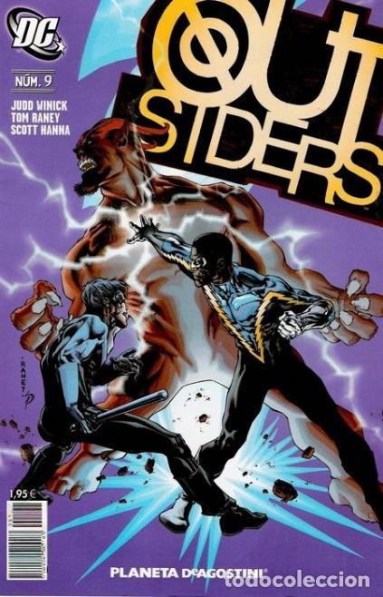 C&oacute;mics: OUTSIDERS N&ordm; 9 - PLANETA - COMO NUEVO - Foto 1