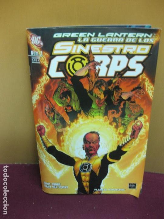 C&oacute;mics: GREEN LANTERN. LA GUERRA DE LOS SINESTRO CORPS. NUM. 1. PLANETA DEAGOSTINI. - Foto 1