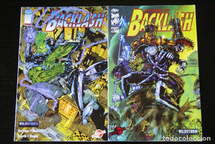 C&oacute;mics: Backlash, n&ordm;s 2 y 6. Planeta, Image. Sueltos consultar. - Foto 1