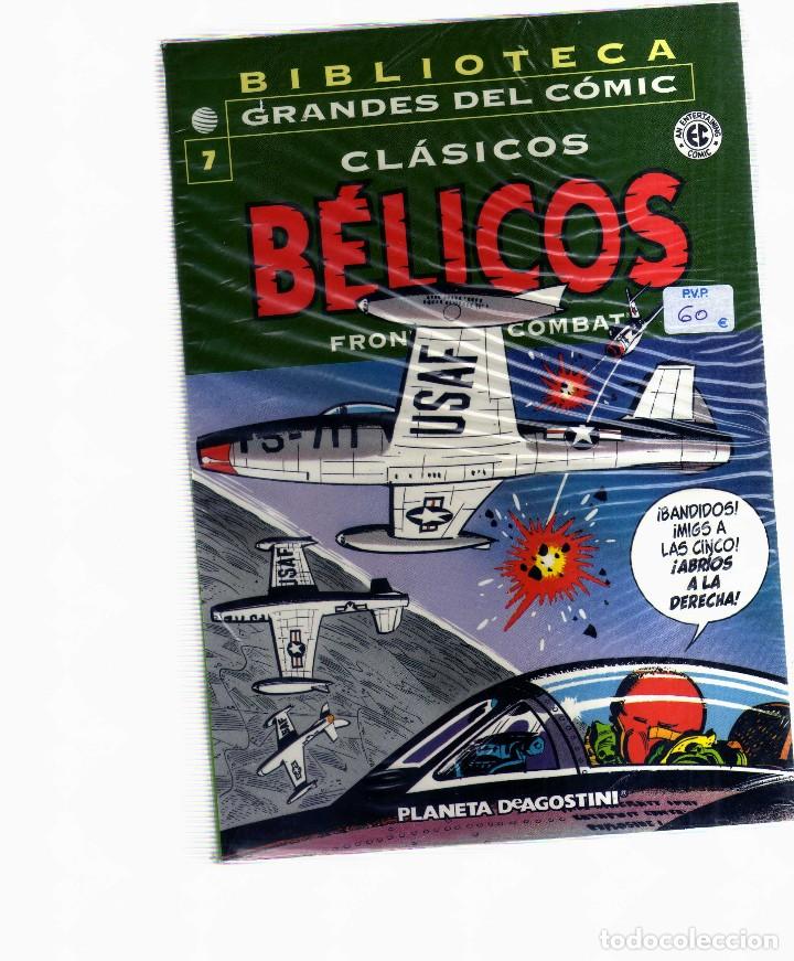 Comics: GRANDES DEL COMIC - CLASICOS BELICOS  - 7 NUMEROS - FRON COMBAT - PLANETA
