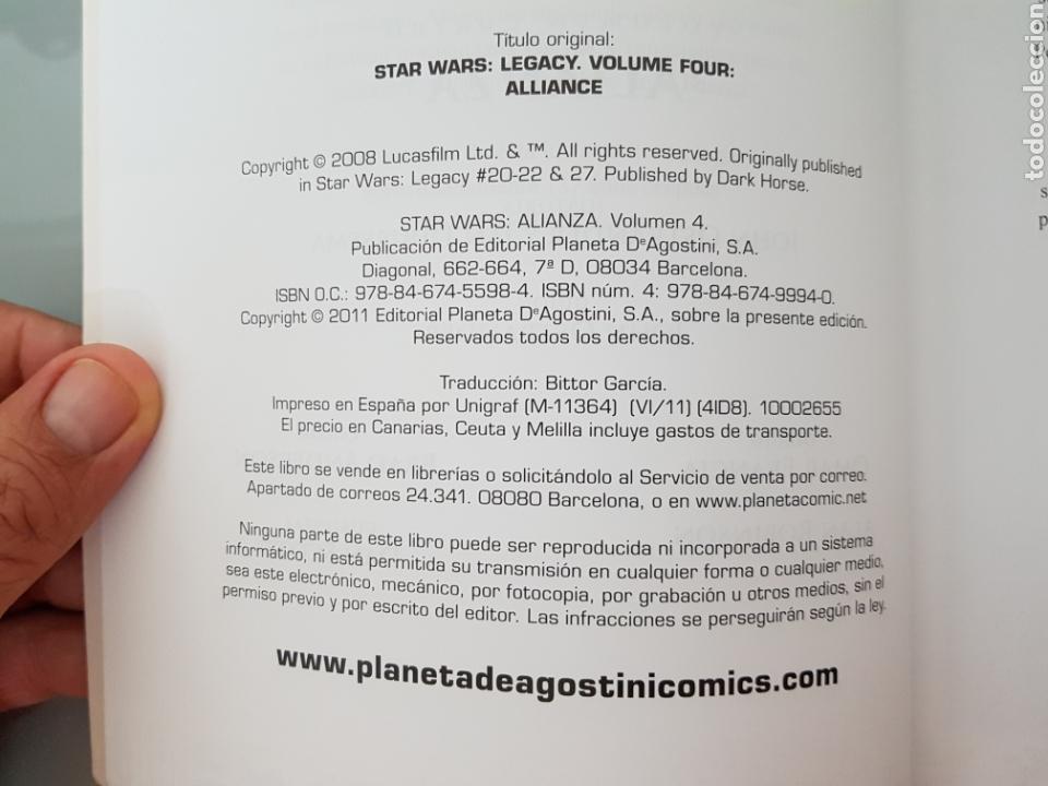 C&oacute;mics: STAR WARS LEGADO ALIANZA 2008 PLANETA - Foto 4