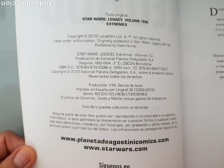 C&oacute;mics: STAR WARS LEGADO EXTREMOS 2012 PLANETA - Foto 4