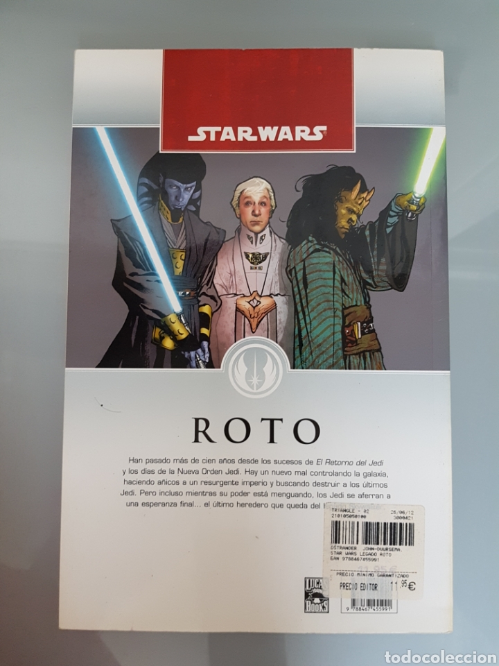 C&oacute;mics: STAR WARS LEGADO ROTO 2008 PLANETA - Foto 2
