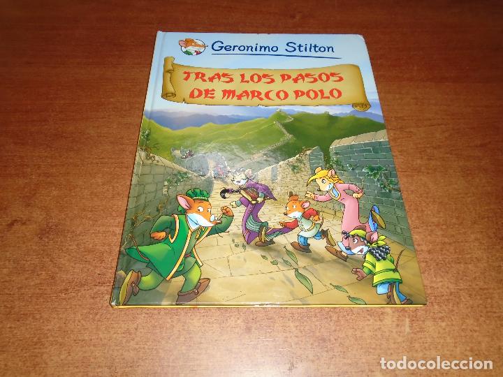 C&oacute;mics: COMIC GERONIMO STILTON TRAS LOS PASOS DE MARCO POLO TAPA DURA - Foto 1