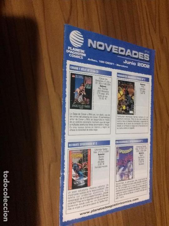 Comics: BOLET&Iacute;N DE NOVEDADES DE PLANETA 14. JUNIO 2002. BUEN ESTADO. RARO