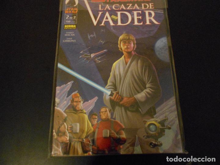 C&oacute;mics: COMICS STAR WARS - LA CAZA DE VADER - COMPLETA 2 N&Uacute;MEROS - Foto 1