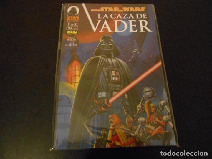 C&oacute;mics: COMICS STAR WARS - LA CAZA DE VADER - COMPLETA 2 N&Uacute;MEROS - Foto 2