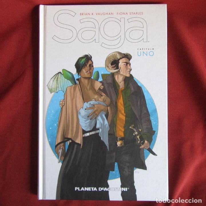 C&oacute;mics: Comic tapa dura Saga, B.V. Vaughan y F. Staples Capitulo uno 1. Planeta De Agostini