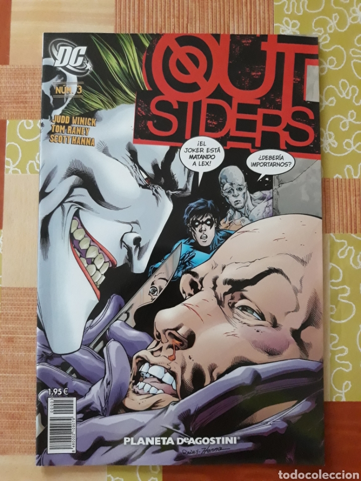 C&oacute;mics: Outsiders n&deg; 3 ( planeta deagostini)