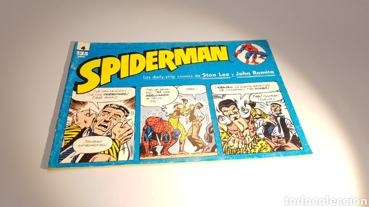 C&oacute;mics: SPIDERMAN 4 TIRAS DE PRENSA PLANETA - Foto 1