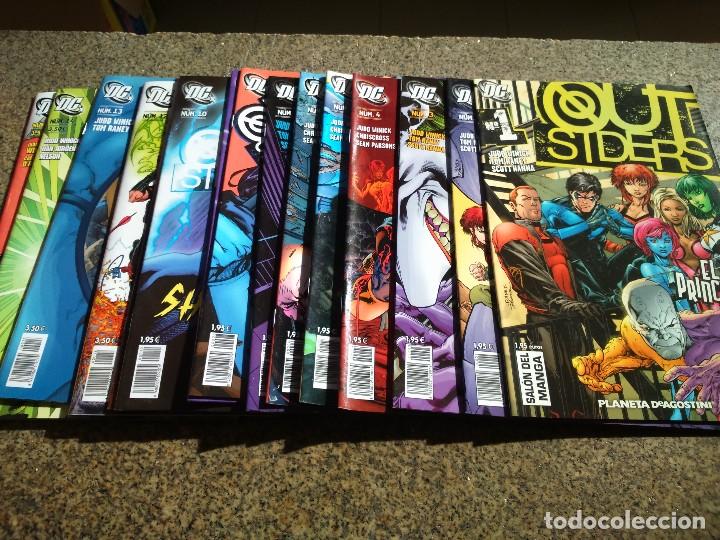 C&oacute;mics: OUTSIDERS -- LOTE DEL 1 AL 15 -- DC / PLANETA -- GRAPA -- - Foto 1