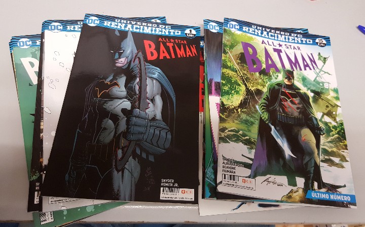 C&oacute;mics: UNIVERSO DC RENACIMIENTO : ALL STAR BATMAN &iexcl; COMPLETA 15 NUMEROS !DC - ECCC