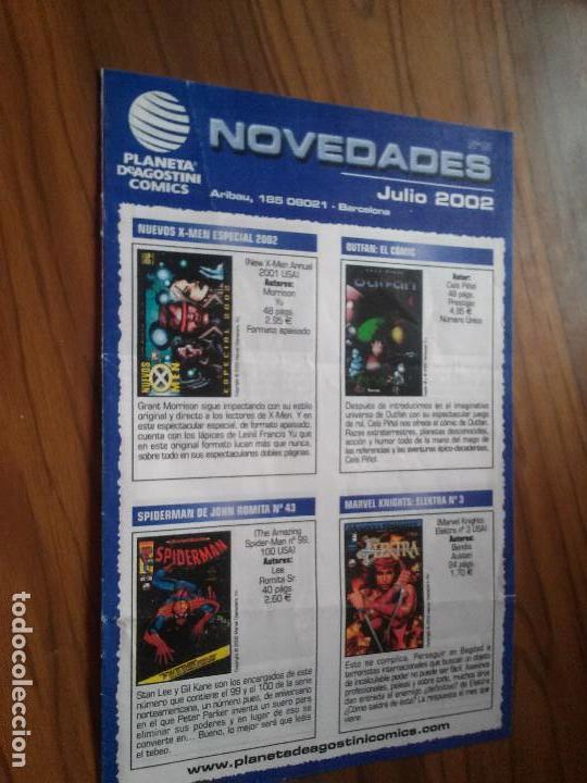 Comics: BOLET&Iacute;N DE NOVEDADES DE PLANETA 15. JULIO 2002. BUEN ESTADO. RARO