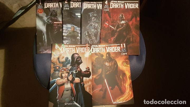 C&oacute;mics: LOTE DE DARTH VADER (6 N&Uacute;MEROS) - PLANETA - DESCUENTO 20%&iexcl;&iexcl;&iexcl; - Foto 1