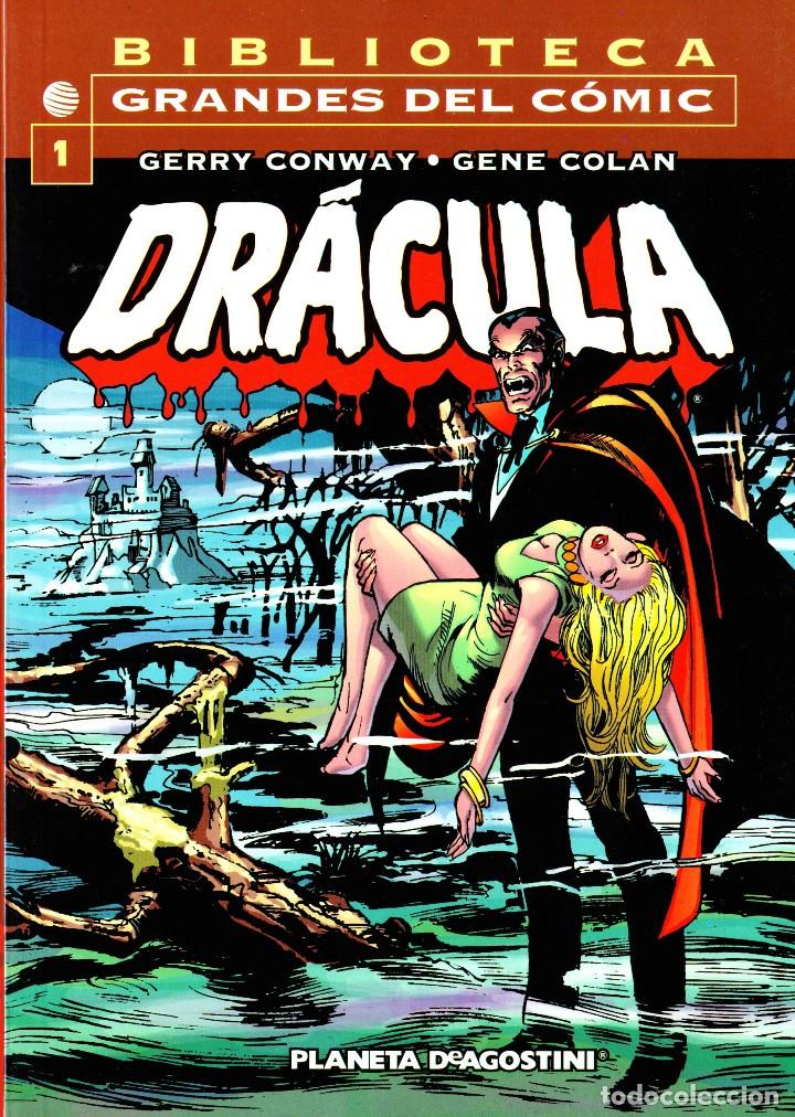 C&oacute;mics: BIBLIOTECA GRANDES DEL COMIC. DRACULA 10 TOMOS - Foto 1
