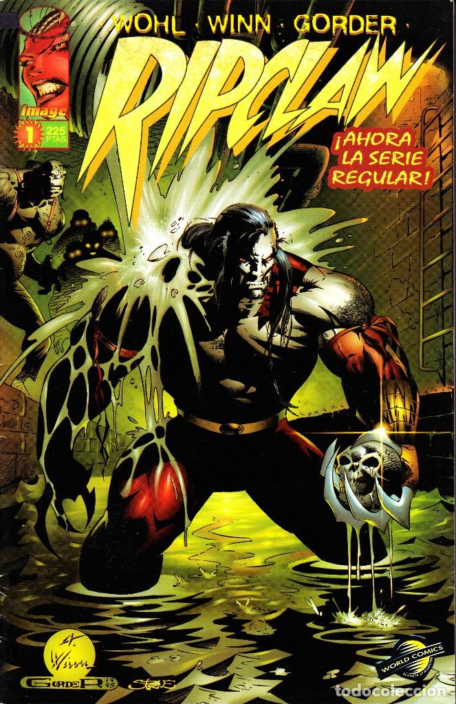 C&oacute;mics: RIPCLAW. 1 AL 6. COMPLETA. IMAGE. 1996 PLANETA - Foto 1