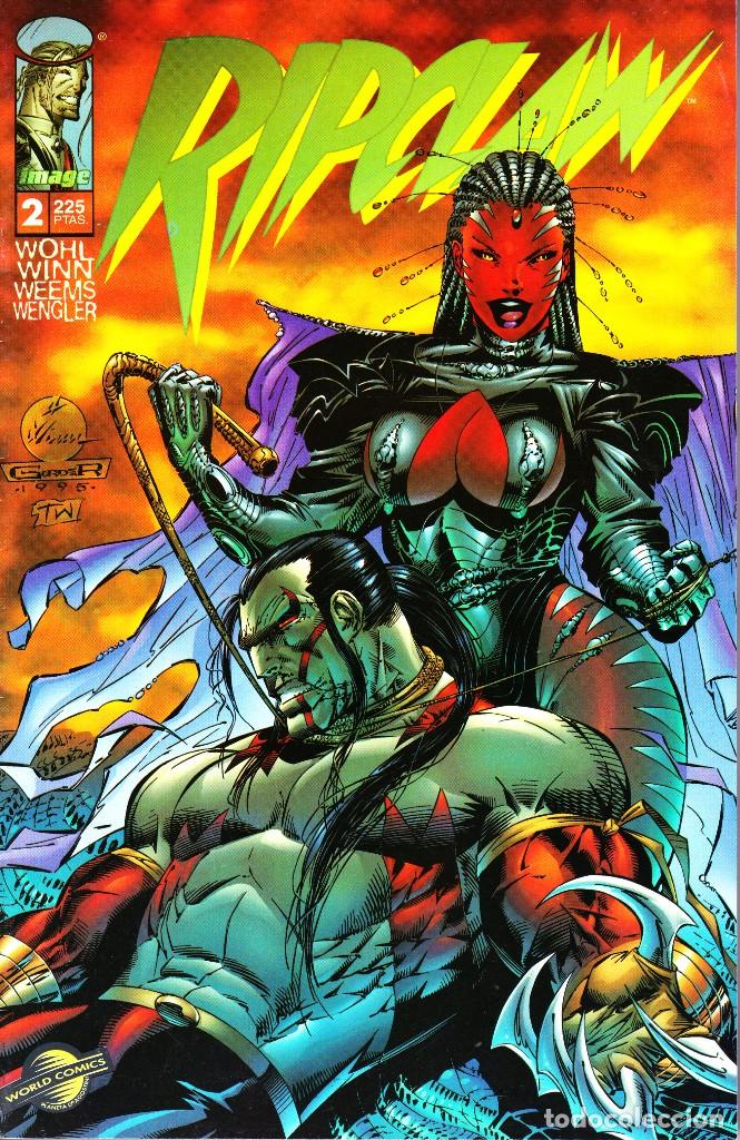 C&oacute;mics: RIPCLAW. 1 AL 6. COMPLETA. IMAGE. 1996 PLANETA - Foto 2