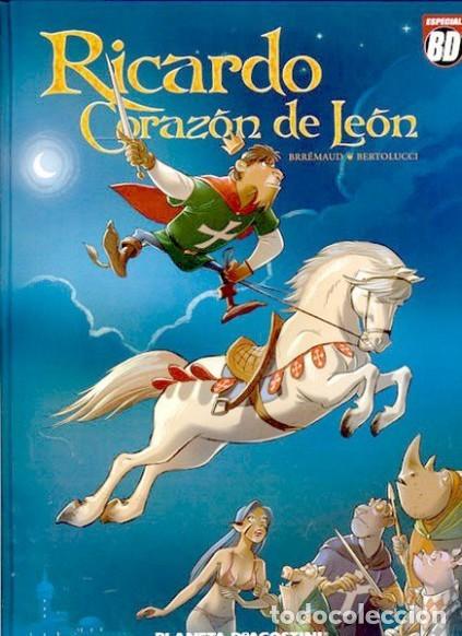 C&oacute;mics: RICARDO CORAZON DE LEON - PLANETA - TAPA DURA - IMPECABLE - MTFA - Foto 1