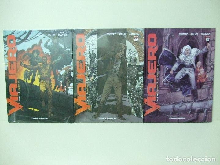 C&oacute;mics: LOTE 3 TOMOS VIAJERO FUTURO 1 2 Y 3 BOISSERIE STALNER GUARNIDO PLANETA DEAGOSTINI C&Oacute;MIC ESPECIAL BD