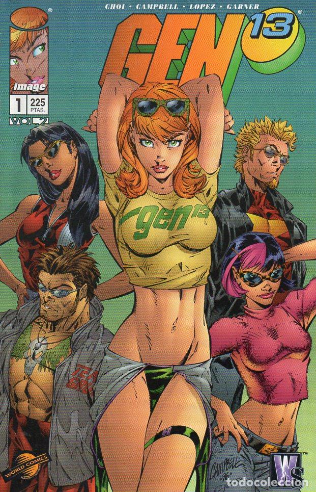 C&oacute;mics: GEN 13 N&Uacute;MS. 1 -2- GENERACION X - Foto 1