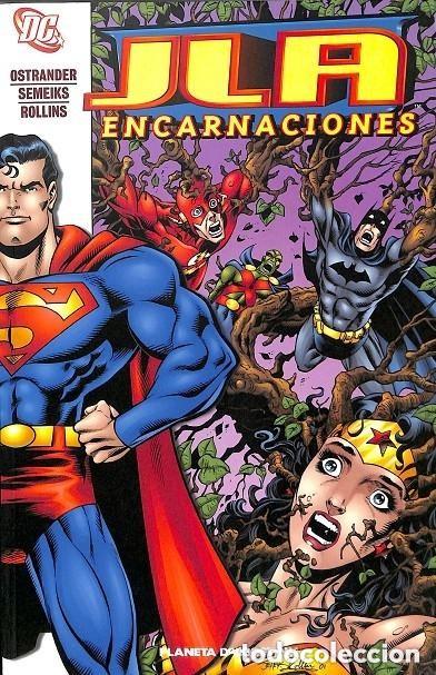 C&oacute;mics: JLA ENCARNACIONES - PLANETA - IMPECABLE - MTFA - Foto 1