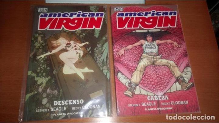C&oacute;mics: AMERICAN VIRGIN 2 TOMOS VERTIGO DC COMICS - Foto 1