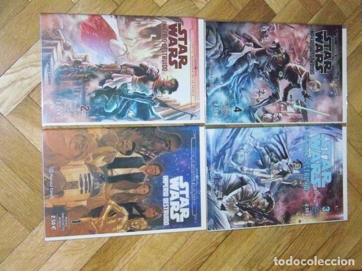C&oacute;mics: STAR WARS IMPERIO DESTRUIDO COMPLETA 4 N&ordm; - Foto 1