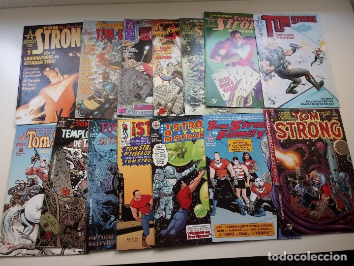 C&oacute;mics: TOM STRONG (OBRA COMPLETA 14 N&Uacute;MEROS) - PLANETA