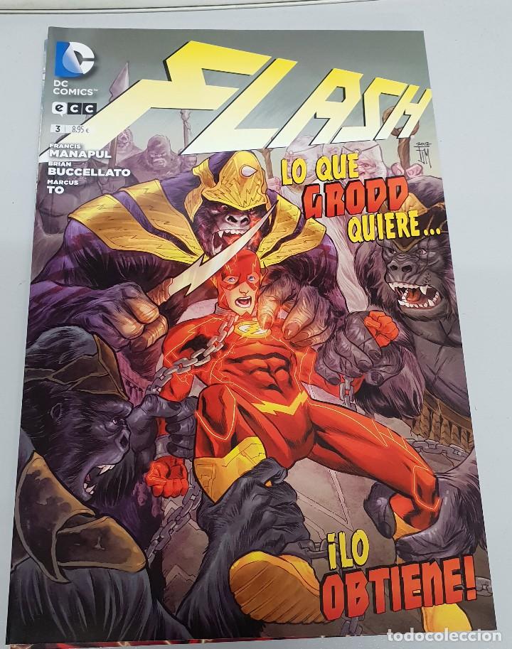 C&oacute;mics: FLASH N&ordm; 3 - &iexcl; LO QUE GRODD QUIERE ... LO OBTIENE ! EDICION TRIMESTRAL / DC - ECC - Foto 1