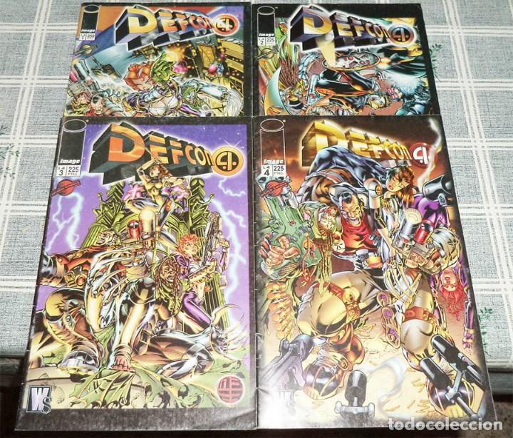 C&oacute;mics: DEFCON 4 COMPLETA 4 COMIC IMAGE Ed. PLANETA 1997 IMPECABLES - Foto 1