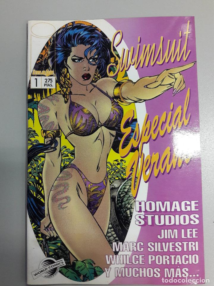 Comics: SWINSUIT ESPECIAL VERANO HOMAGE STUDIOS. JIM LEE Y OTROS. WORLD COMICS 1994