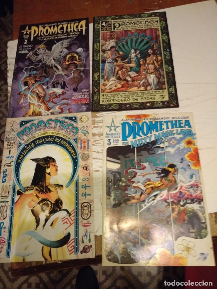 Comics: PROMETHEA ( LOTE DE 6 NUMEROS ) NUMEROS 1, 2, 3 Y 4