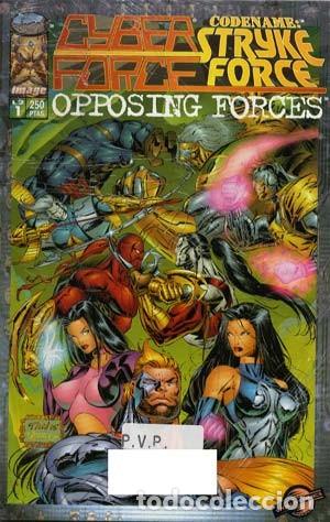 C&oacute;mics: CYBERFORCE CONDENAME OPPOSING FORCE. COLECCION COMPLETA DE 2 NUMEROS - Foto 1