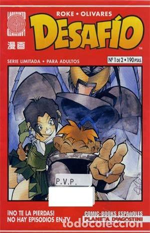 C&oacute;mics: DESAFIO. COLECCION COMPLETA DE 2 NUMEROS - Foto 1