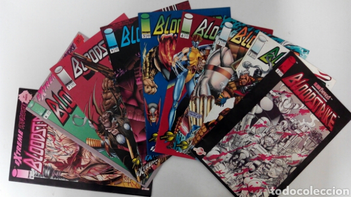 C&oacute;mics: Bloodstrike lote 9 c&oacute;mics correlativos del 1 al 9 - Foto 1