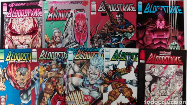 C&oacute;mics: Bloodstrike lote 9 c&oacute;mics correlativos del 1 al 9 - Foto 2