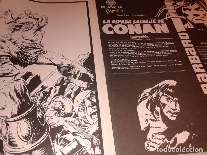 C&oacute;mics: LA ESPADA SALVAJE DE CONAN, NUM 2, B10 - Foto 2