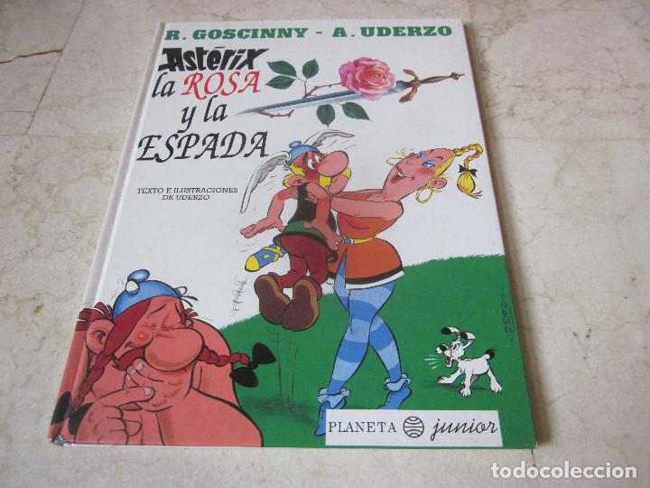 C&oacute;mics: ASTERIX - LA ROSA Y LA ESPADA - PLANETA JUNIOR 1996 - Foto 1
