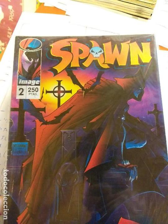 C&oacute;mics: COMIC SPAWN N&ordm;2 - BUEN ESTADO - GUARDADO EN FUNDA DE PL&Aacute;STICO - Foto 1