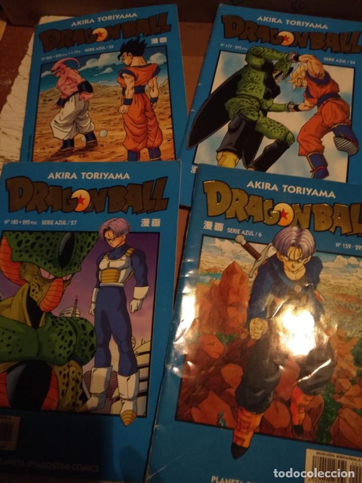 C&oacute;mics: LOTE DE 7 COMICS DRAGONBALL ( SERIES AMARILLA Y AZUL ) - Foto 2