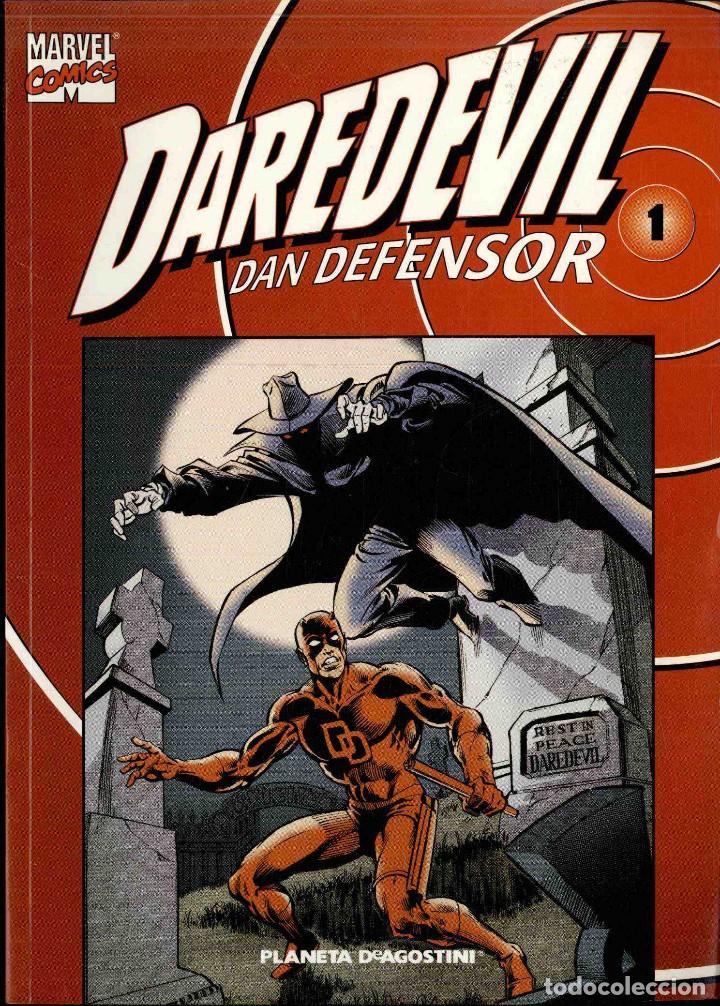 C&oacute;mics: lote con los 6 primeros n&uacute;meros del coleccionable de daredevil - dan defensor - - Foto 1