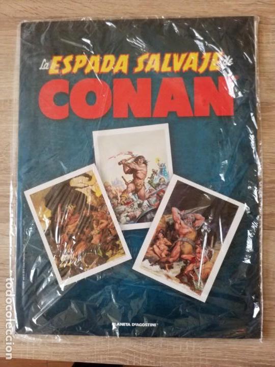 C&oacute;mics: 3 p&oacute;ster de la colecci&oacute;n la espada salvaje de conan sin abrir - Foto 1