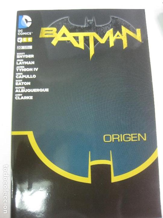 C&oacute;mics: BATMAN ORIGEN N&ordm; 20. DC COMICS. ECC. PLANETA COMIC. - Foto 1