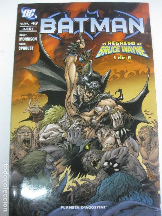 C&oacute;mics: BATMAN DC N&ordm; 43. DC  PLANETA DEAGOSTINI - Foto 1