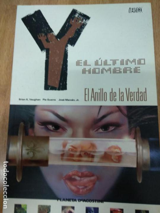 C&oacute;mics: Y: EL &Uacute;LTIMO HOMBRE - EL ANILLO DE LA VERDAD POR BRIAN K. VAUGHAN, - Foto 1