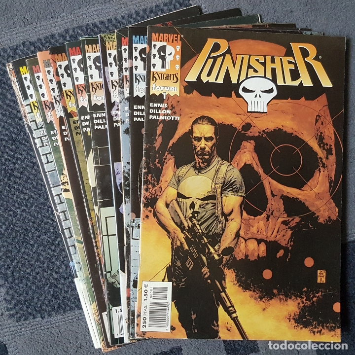 C&oacute;mics: Punisher #1-12 (Planeta-DeAgostini, 2001-2002) -completa- - Foto 2