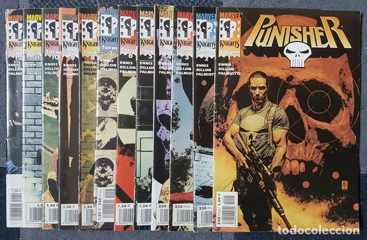 C&oacute;mics: Punisher #1-12 (Planeta-DeAgostini, 2001-2002) -completa- - Foto 1