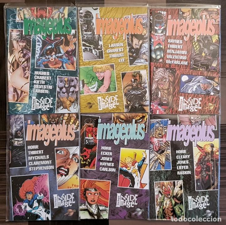C&oacute;mics: IMAGEPLUS. Coleccion completa de 6 comics. World Comics 1995 - Foto 1