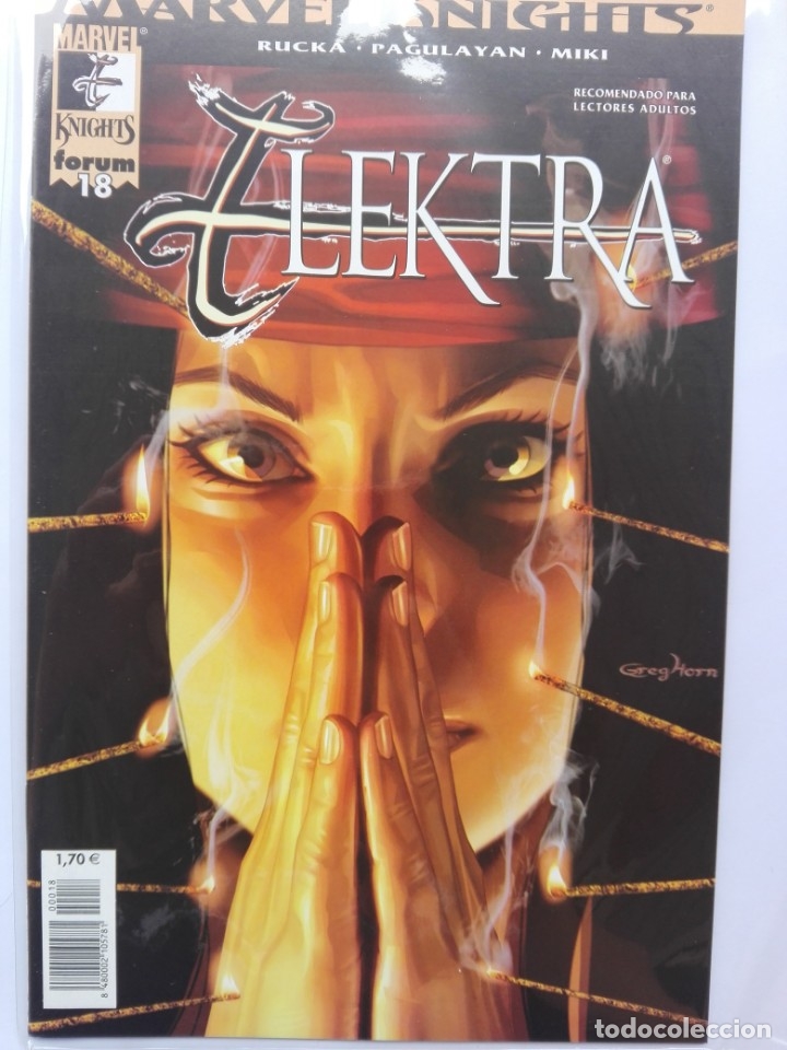 C&oacute;mics: ELEKTRA 18 # W - Foto 1