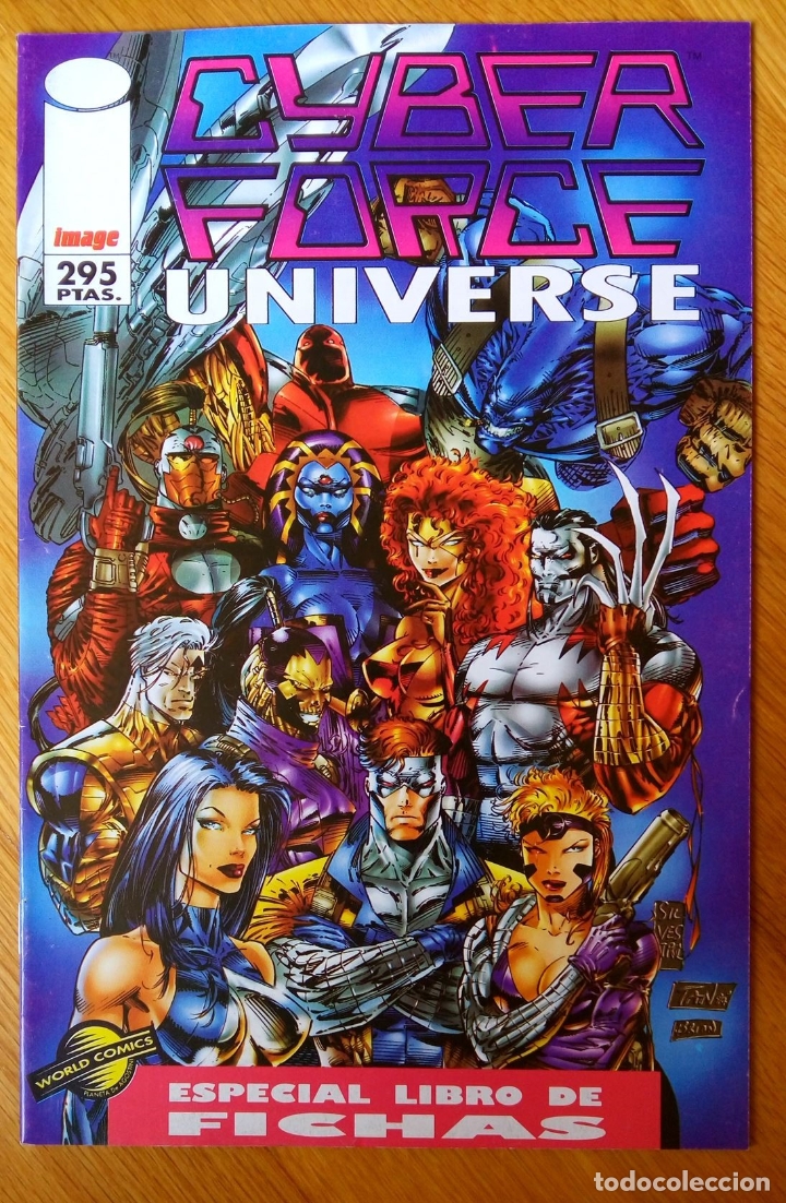 Comics: Cyberforce: universo (libro de fichas)